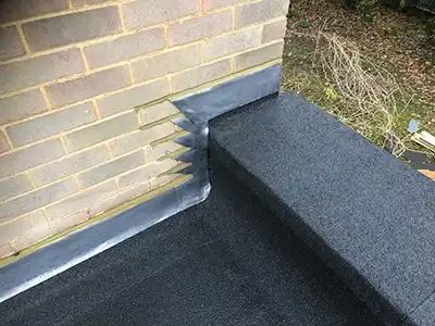 spilt level flat roof