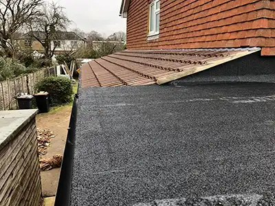 flat and pitched roof